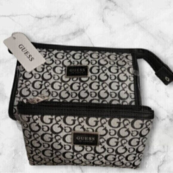 GUESS Cosmetic Travel Bags NWT Set - Picture 3 of 10
